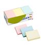 Self-adhesive notepad, 38x51 mm, 3x4x100 sheets, STICK N, pastel colors